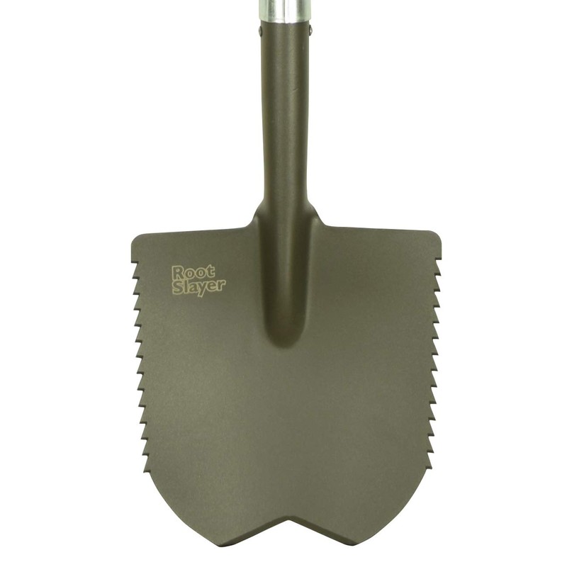 Radius Garden 23011 Root Slayer Caprock Shovel, Red