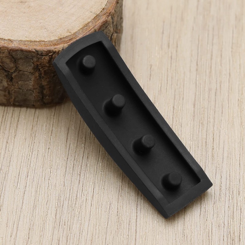 EMSea Car 3-Button Remote Key Rubber Pad, Compatible with Panamera,