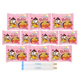 Samyang Buldak Hot Spicy Chicken Ramen Noodle Korean Stir-Fried Ramen, Carbonara Flavor, (20, Carbonara)