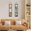QUTREY 4x6 Picture Frames Collage, 6 Openings Wall Hanging Photo