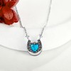 Horseshoe Cranium Urn Necklace Sterling Silver Horseshoe Cranium Urn Pendant