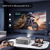 Wellsonic Native 1080P Mini Projector, Real 240 ANSI Lumens, Easy
