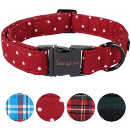 Unique style paws Dog Collar Metal Buckle Collar Gift for Small Medium Large Boys Girls Dogs, Neck 8-12 inches