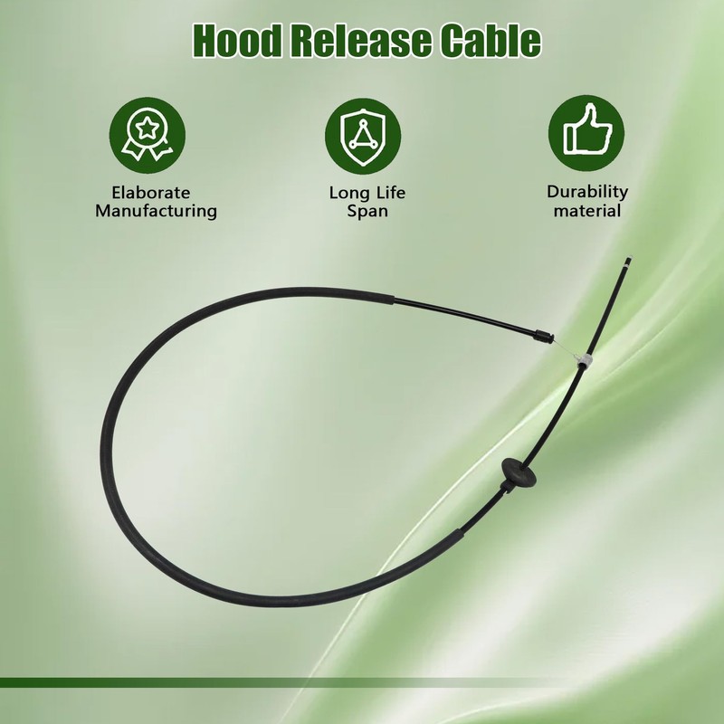 GXARTS Hood Latch Release Cable 3CM823535 3CM-823-535 Compatible With Volkswagen