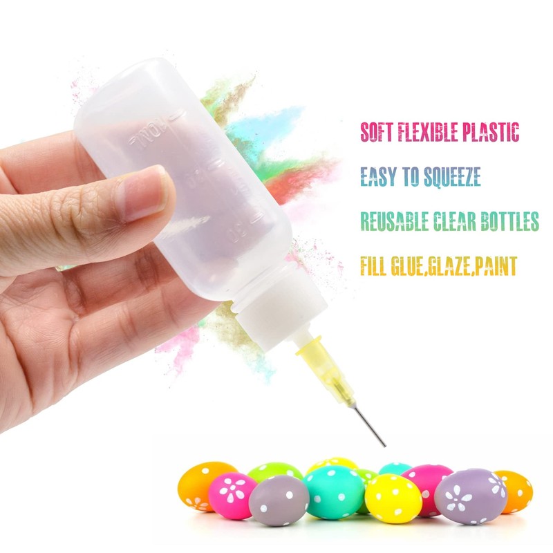 50cc Needle Glue Bottle, Needle Tip Squeeze Bottle, Precision Tip