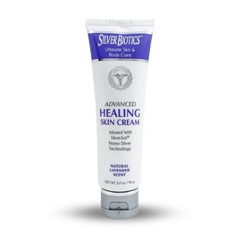 American Biotech Labs Silver Biotics Advanced Healing Skin Cream Lavender 3.4oz