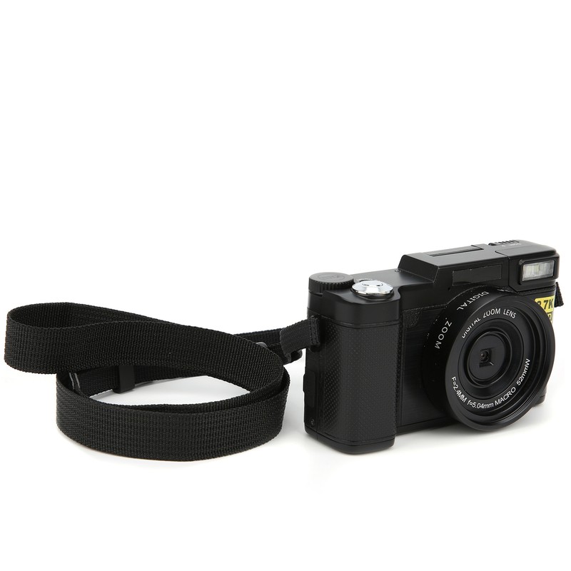 Digital Camera 3in LCD Screen 180 Degree Rotation 2.7K 30MP
