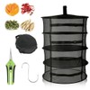 Abiemuce Herb Drying Net, 4-Layer Herb Dryer Hanging, Drying Net
