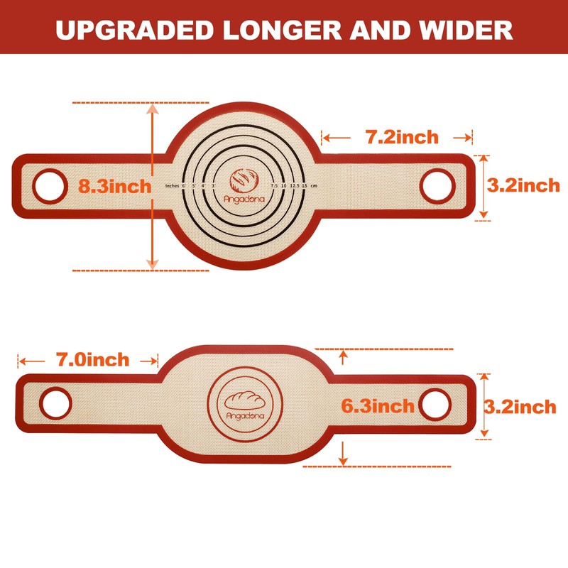 Silicone Bread Sling Oval and Round - Non-Stick & Easy