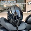 4 Pcs Bike Luggage Straps with Hooks, Elasticated Straps with