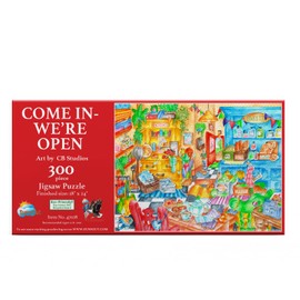 SUNSOUT INC - Come in - We're Open - 300 pc Jigsaw Puzzle by Artist: CB Studios - MPN # 47028
