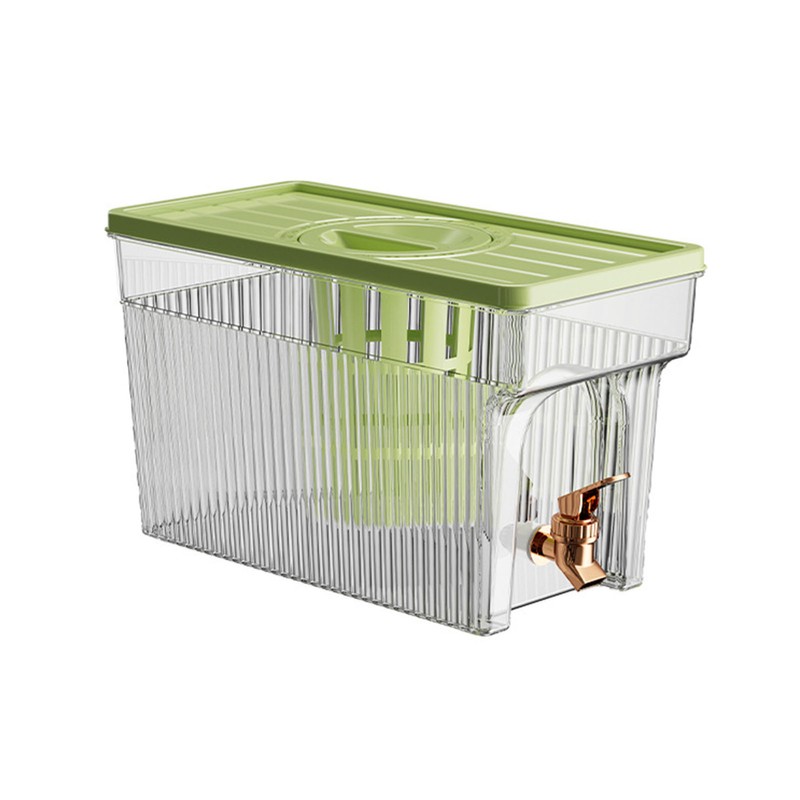 Cold Kettle with Faucet 3L PET Refrigerator Water Filter Dispenser