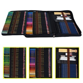 WGOT Drawing Colouring Pencils Set, 72 Pack Coloured Pencils and Sketch Pencil, Art Supplies Drawing Set for Adults Kids Colouring Drawing Sketching