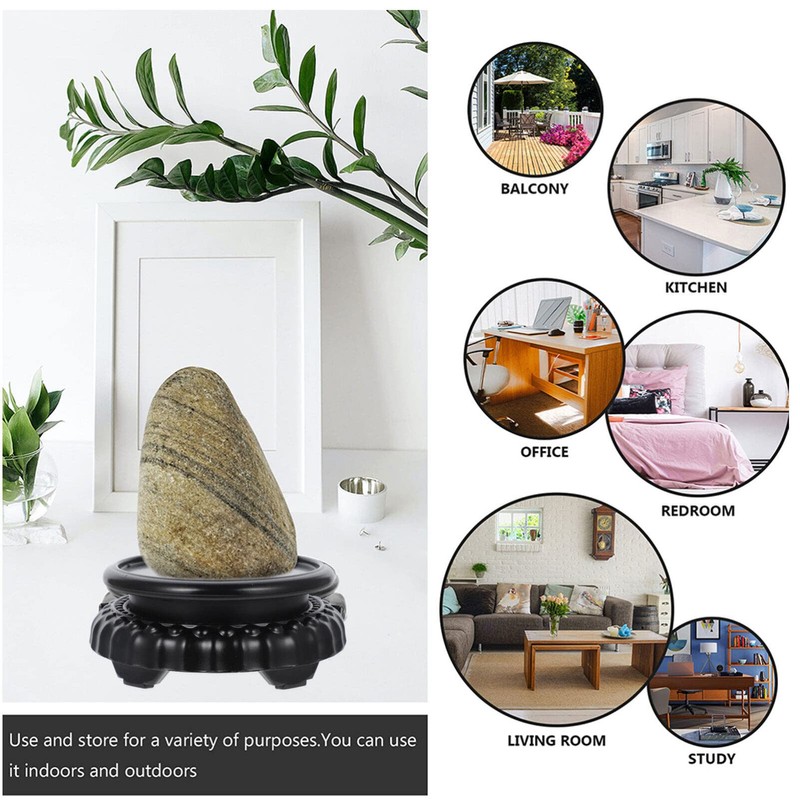 Alipis Base Basin Frame Sculpture Display Base Chinese Vase Stand