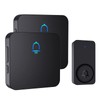 SECRUI Doorbell, 2 Receiver Wireless Doorbell with 1000ft Range, Adjustable