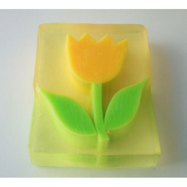 Gifts and Beads Tulip Flower Large Glycerin Soap
