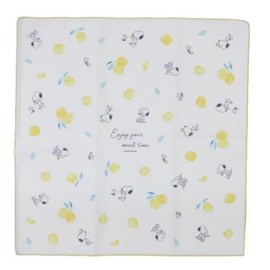 Marimo Craft SPNC-070 Snoopy Fruit Series Lunch Cloth, Lemon, Width 17.7 x Height 17.7 inches (45 x 45 cm)