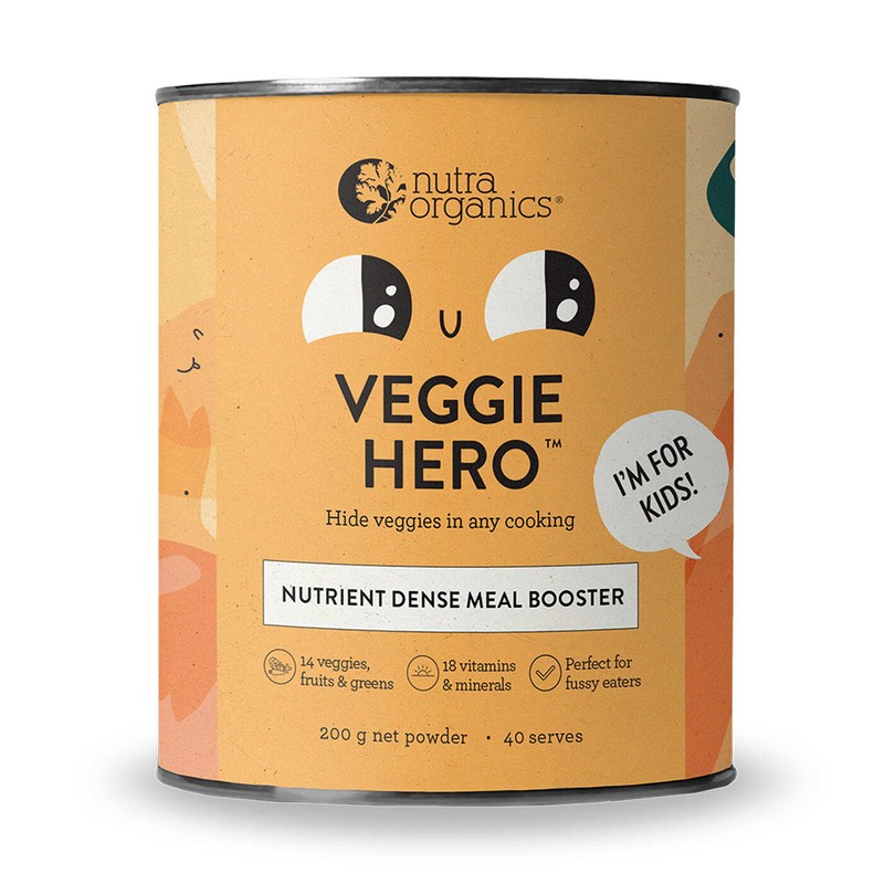 Nutra Organics Veggie Hero, 125g