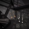 PH PandaHall 100Pcs Plastic Clear Earring Hooks Non-Allergenic Ear Wire,