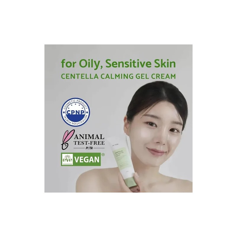 H Crema En Gel Coreana Iunik Centella Asiática