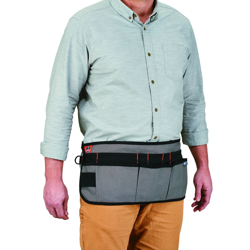 Ergodyne Arsenal 5707 Tool Work Waist Apron, 14-Pockets, Gray
