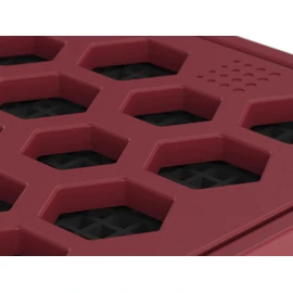 BORA Odour Filter Fridge Cool Activated Carbon Filter, Air Filter, Odour Neutraliser, Against Food Odours, Odour Killer, Red