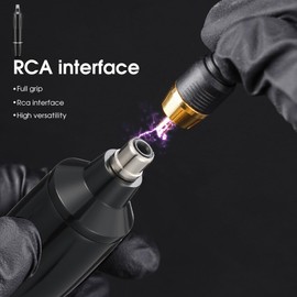 Tattoo Gun Kit - Tattoo Machine Kits Tattoo Supplies Set Tattoo Pen With Tattoo Needles Transfer Paper Suitcase for Tattoo Beginners (black 2)