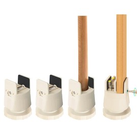 Ecoker Table Height Adjuster Table Legs Joint Leg Kotatsu Legs Raise Height Joint Bed Height Adjustable Desk Height Adjustable Chair Sofa Height Raise Set of 4 (Height 60-80mm, Width 1-50mm