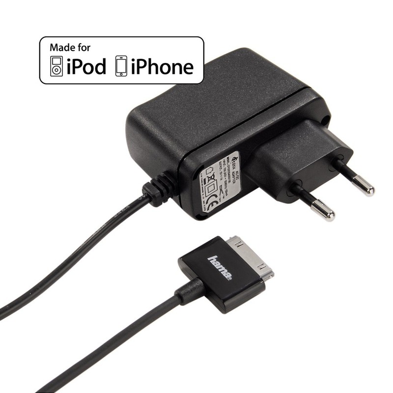 Hama Travel Charger, black