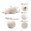 Niuniu Daddy Stuffed Animals Polar Bear 14 in Plush Toy
