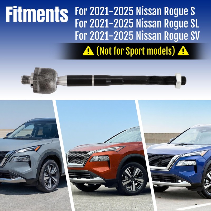 Front Inner Tie Rod End Premium Carbon Steel for Nissan