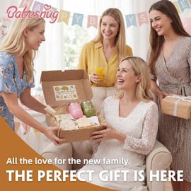 New Mom Gifts for Women, Top Pregnancy Gifts for New Parents, Gender Reveal Gifts with Mom and Dad Baby Shower Gifts Basket with Tumblers, Newborn Essentials, Decision Coin & Card for First Time Moms