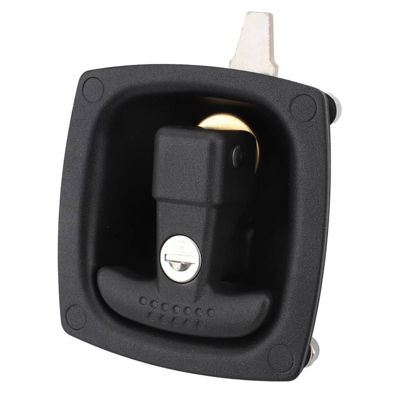 T Handle Latch Black Zinc Alloy T Type Toolbox Folding