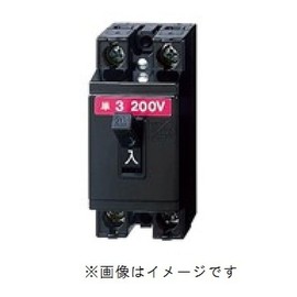 Panasonic BS20206 Safety Breaker, HB Type, 2P2E 6A