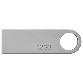PSA COMPUTO Y PAPELERIA Kit 10 Memoria USB -Blackpcs MU2108, 32GB, Version USB 2.0, diseño Elegante y Resistente Plata Capacidad Adaptada a Tus requerimientos Material de Metal (BULK-32GB-4GEEK)