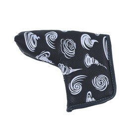 Golf Club Headcover - Premium Leather Embroidery for Mallet & Blade Putters, Stylish Golf Accessories, Perfect Golf Gifts for Men, Durable Club Protection (Tornado Roll, Blade)