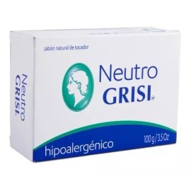 Grisi Jabon Neutro 100gr Paquete C/5 Pz