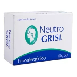 Grisi Jabon Neutro 100gr Paquete C/5 Pz