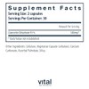 Vital Nutrients Quercetin 250 mg Respiratorio y soporte sinusal 100