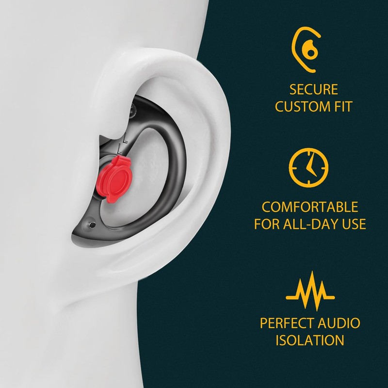 Neotter 4 Pair Earpiece for most Coil Tube Audio Kits,