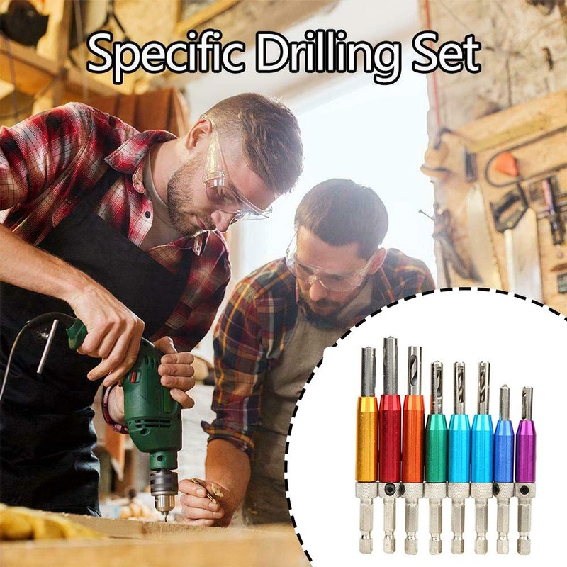 Hinge Hole Punch, Center Drill Set, Hinge Drill, Core Hole