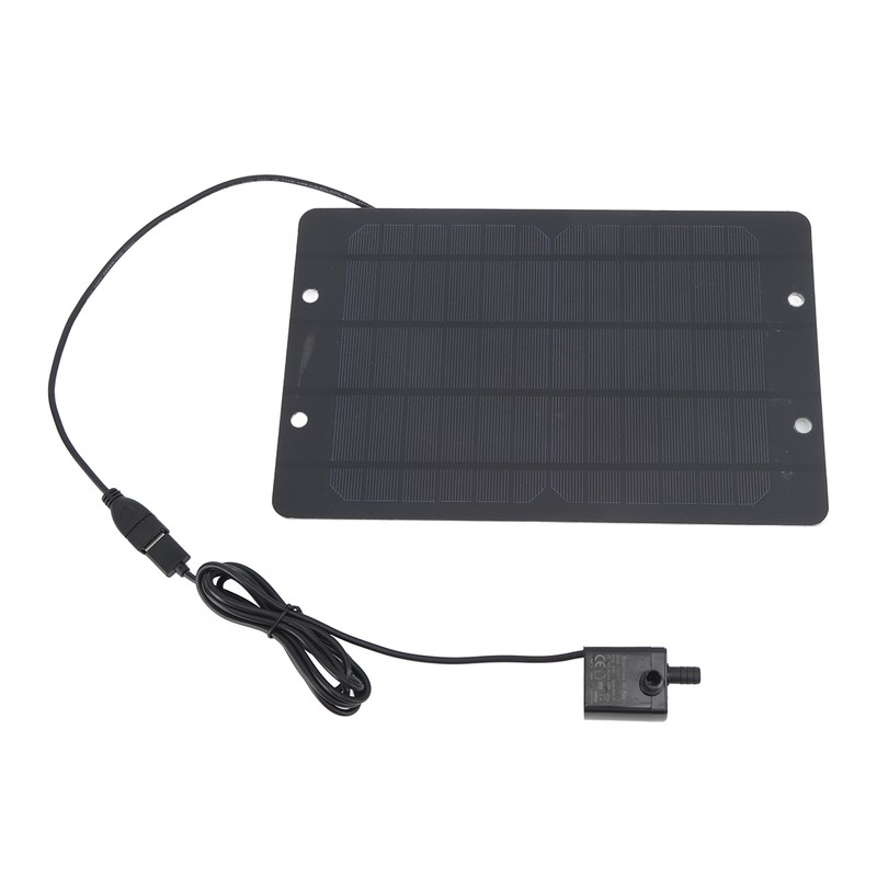 Solar Water Fountain Pump Set 6V 10W USB Solar Fountain