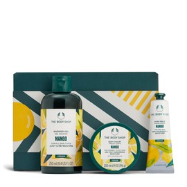 The Body Shop Mango Gift Set - 3 Piece Set, Includes Shower Gel, Body Yogurt, Hand Balm, Vegan