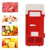 Mini Fridge for Bedroom, Portable Low Noise USB Fridge Cooler