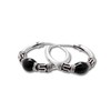 WINDALF Ronya Bohemian Hoop Earrings 14 mm Gothic Jewellery with