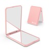 WOBSION Small Compact Mirror,1x/2x Travel Magnifying Mirror,2-Sided Handheld Portable Folding