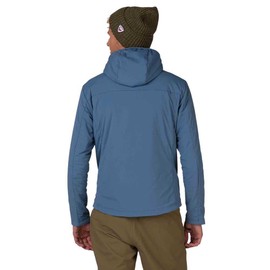 Rossignol Men's Opside Lightweight Waterproof Breathable Classic Fit Insulated Warm Winter Ski Hoodie Jacket, Faded Blue, Large