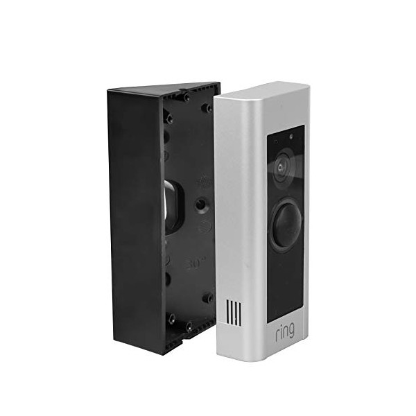 Adjustable Waterproof Compatible Doorbell Angle Mount，20/30/40 Degree Replacement Angle Bracket