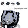 JeoPoom Camera Quick Release Plate, Universal Camera Quick Release Plate,