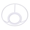 sourcing map Lamp Shade Ring, 110mm Dia. Lampshade Holder Frame
